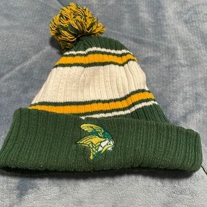 Green and Yellow Beanie